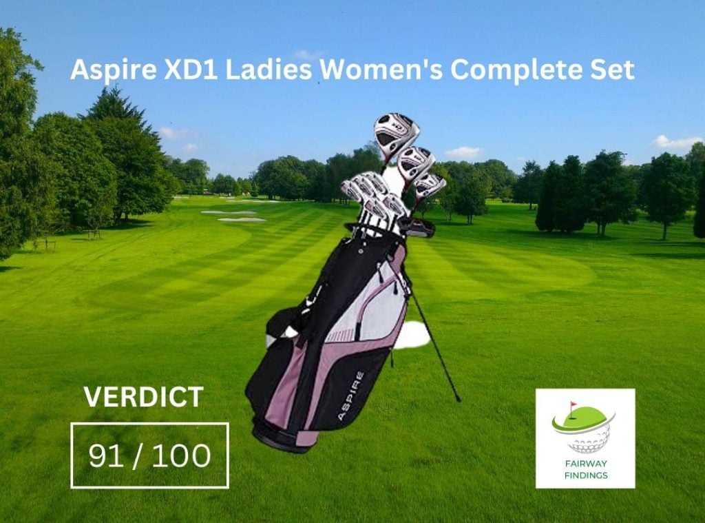 Aspire XD1 Ladies Women's Complete Golf Clubs Set review