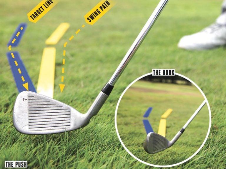 How to hit irons golf