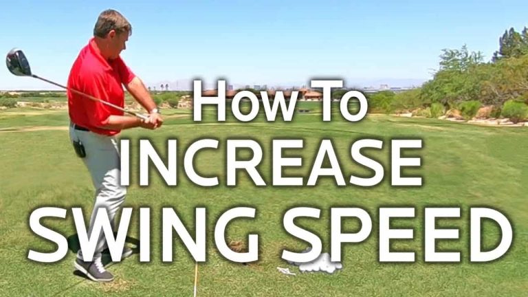 How to increase swing speed in Golf