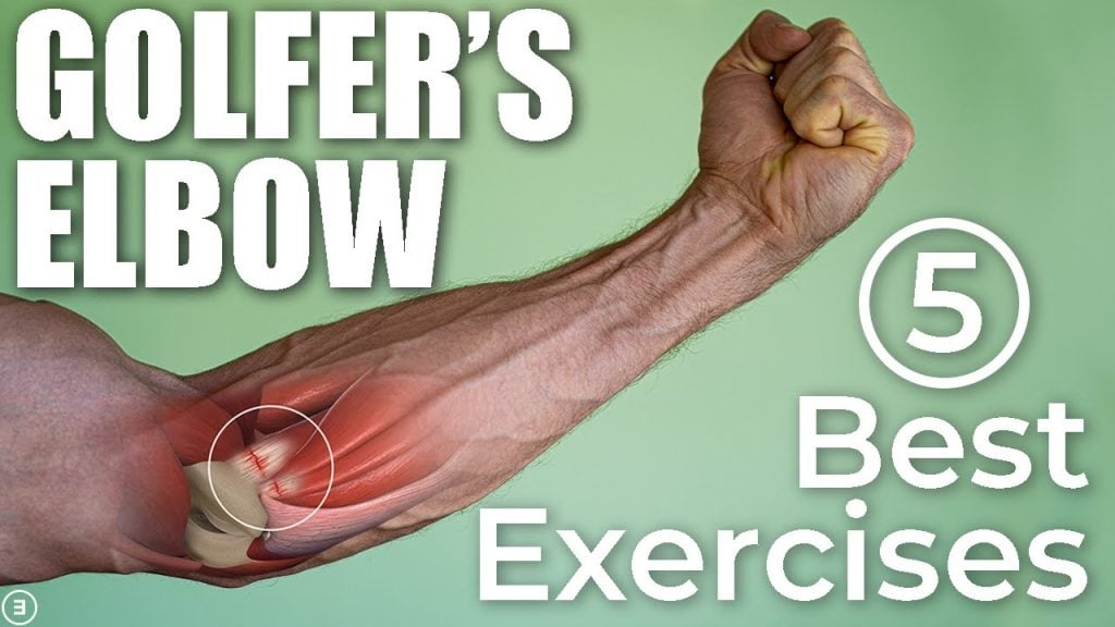 How to treat golf elbow A
