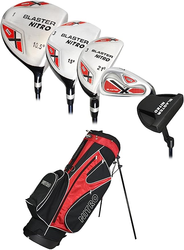 Nitro Golf Blaster 15 Piece Complete Set overview