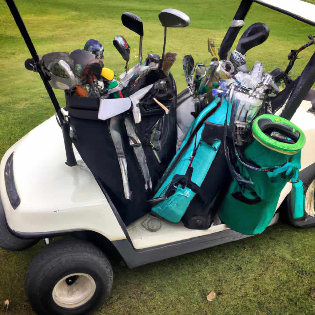 How much does a golf cart weigh