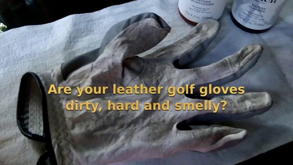 how to clean a golf glove 2