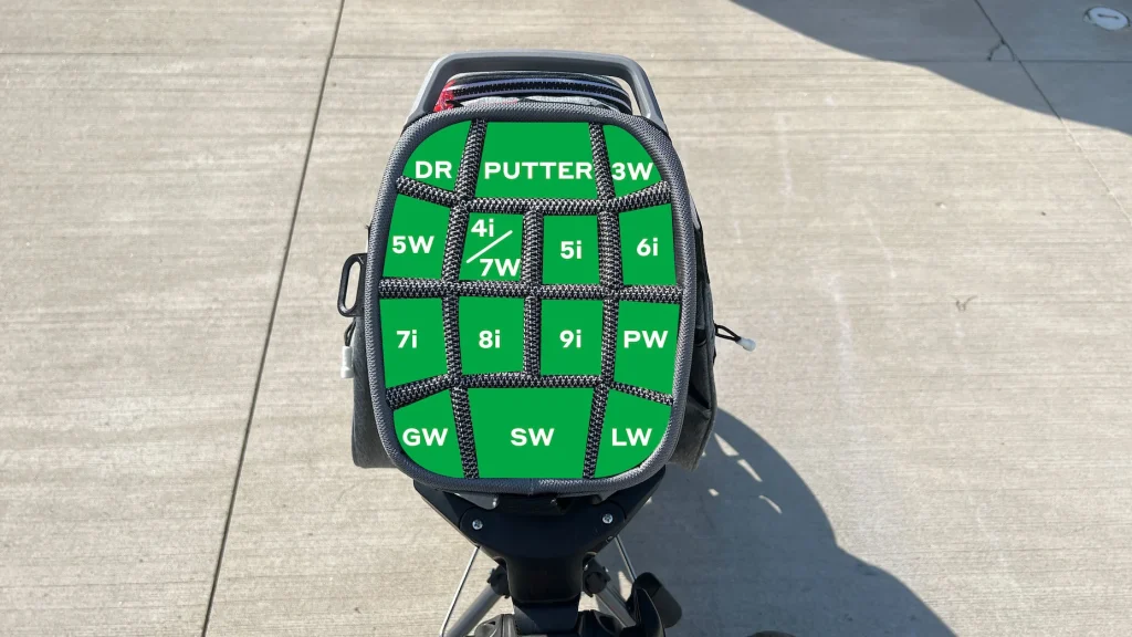 how to organize a golf bag 2