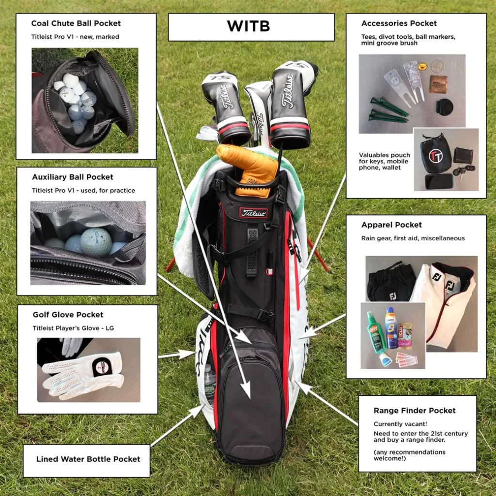how to organize a golf bag 3