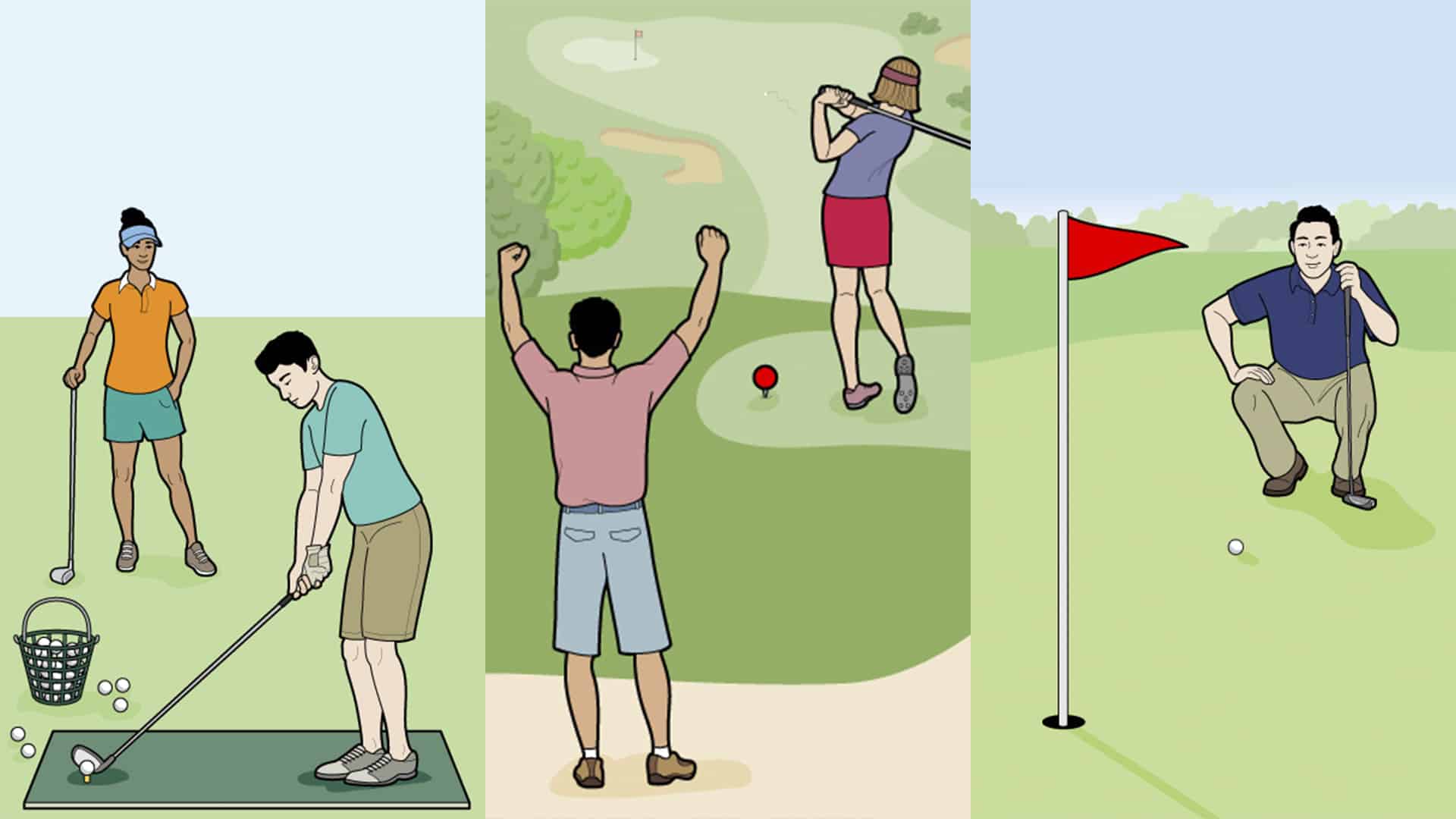 How to play golf
