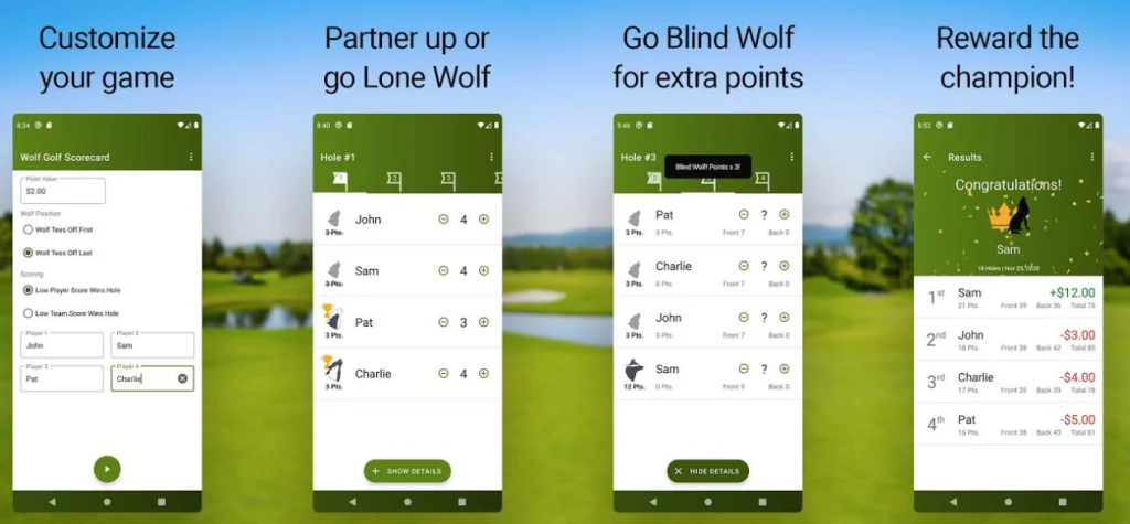 how to play wolf in golf