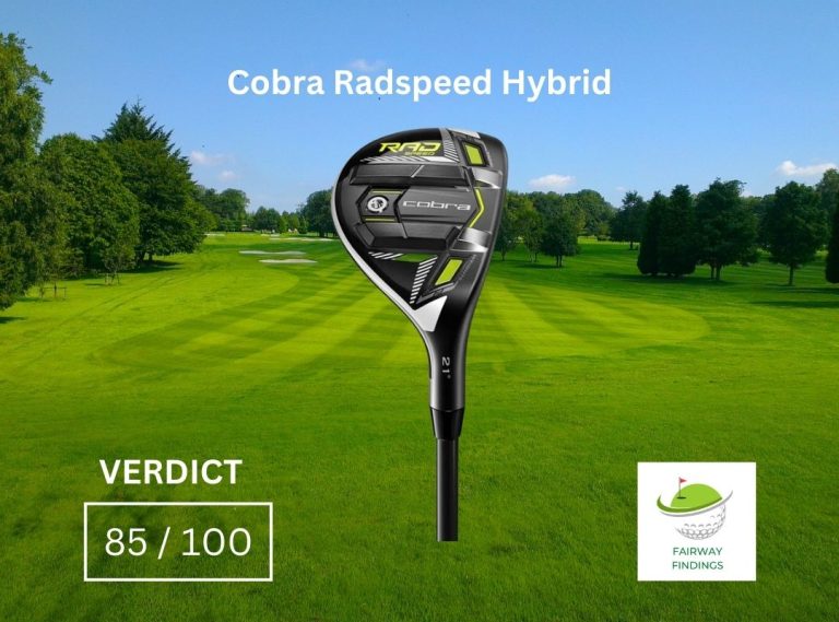 Game-Changer on the Fairway: Exploring the Cobra Radspeed Hybrid Review [2024]