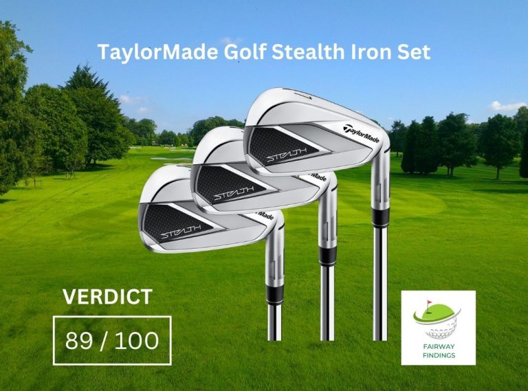 Unveiling the Power: TaylorMade Golf Stealth Iron Set Review [2023]