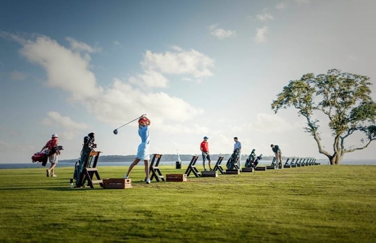 Learning how to golf