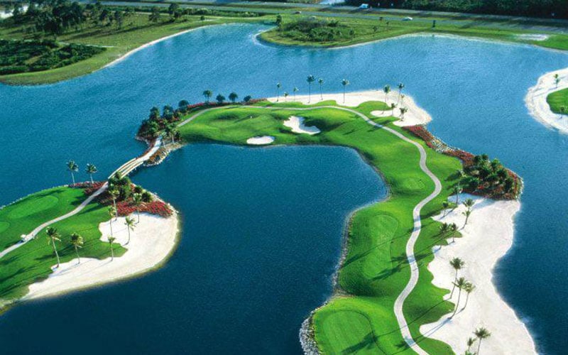 how many golf courses in florida 2
