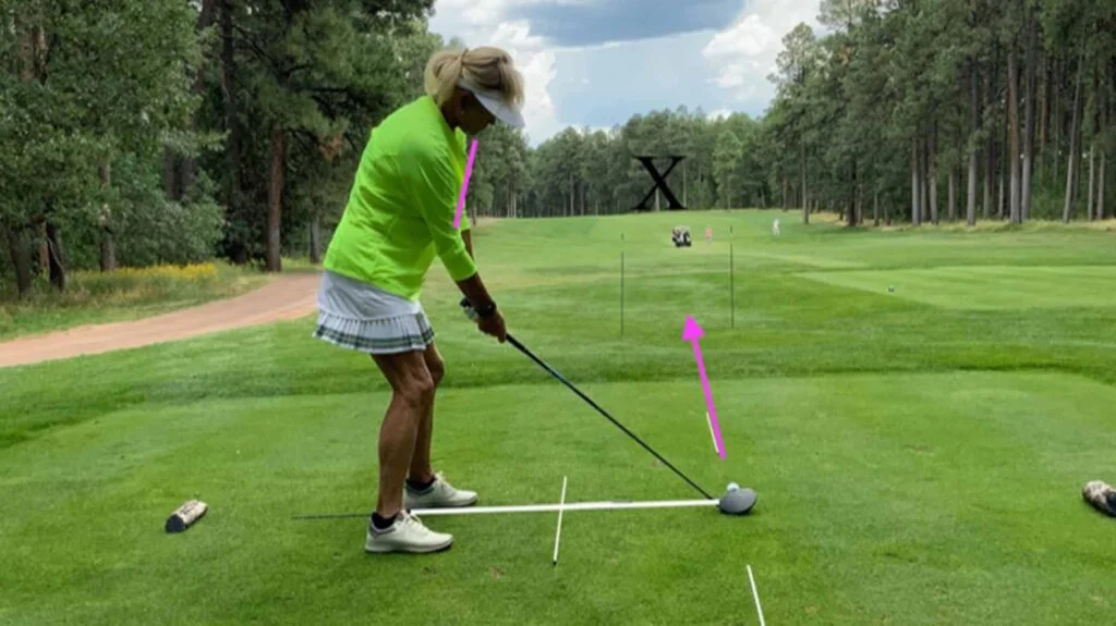 how to aim in golf 2