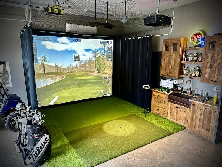 how to build a golf simulator