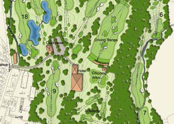 how many acres do you need for a golf course 4